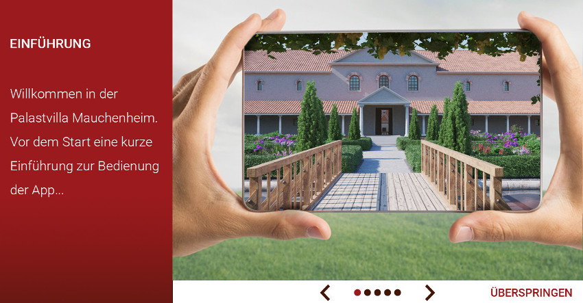 Palastvilla Mauchenheim App Einführung