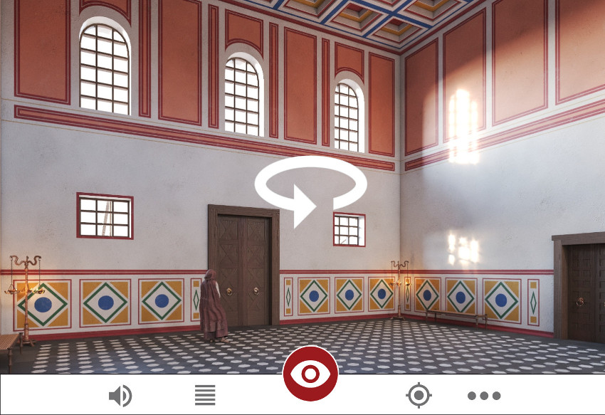 Palastvilla Mauchenheim App Empfangshalle