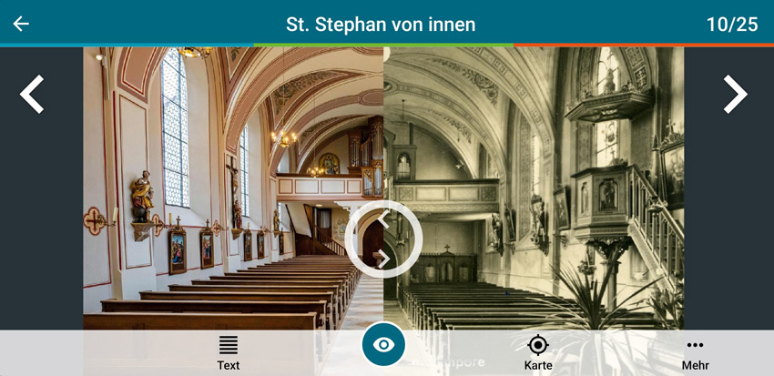 Slider mit Kirche
