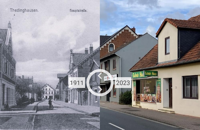 “Lebensmittel Schröder” 1911 und 2023